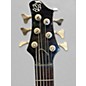 Used 2010s Ibanez BTB406 6 String Trans Black Electric Bass Guitar