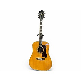 Used Kansas KW250 Natural Acoustic Guitar