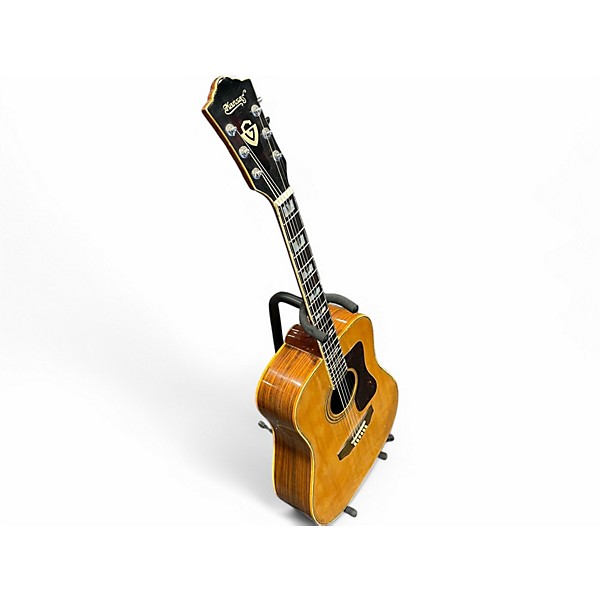 Used Kansas KW250 Natural Acoustic Guitar