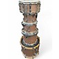 Used Ludwig 5 Piece Classic Maple Champagne Sparkle Drum Kit