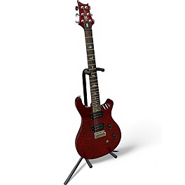 Used PRS SE Custom 24 RED BURST Solid Body Electric Guitar