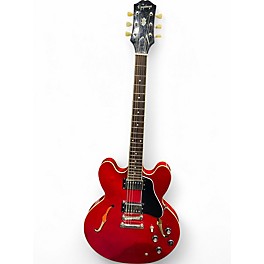 Used Epiphone ES335 Cherry Hollow Body Electric Guitar