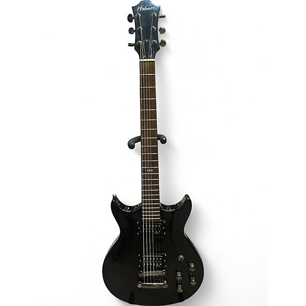 Used Hohner TB-1 Black Solid Body Electric Guitar