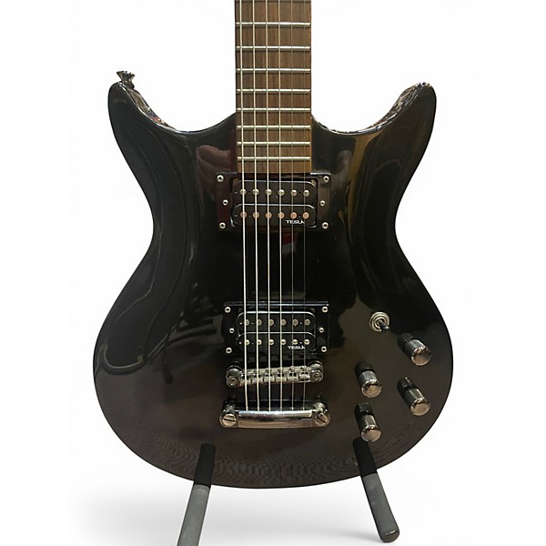 Used Hohner TB-1 Black Solid Body Electric Guitar