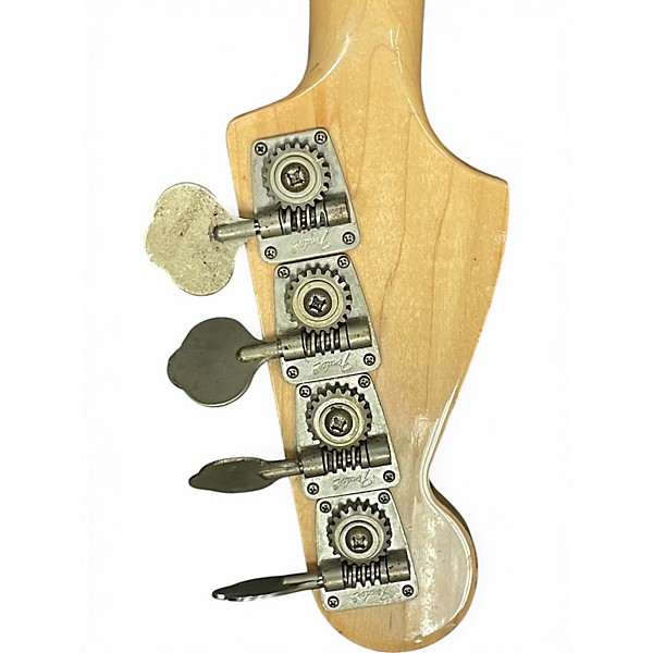 Vintage 1980 Fender MUSICMASTER BASS Yellow Electric Bass Guitar