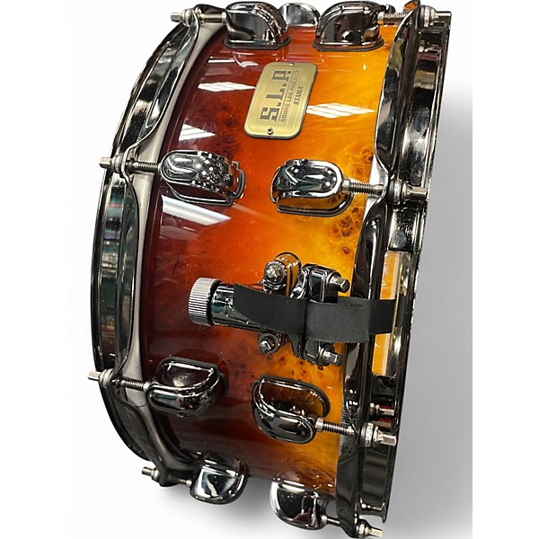Used TAMA 6X14 SLP G-Kapur Amber Sunset Fade Drum