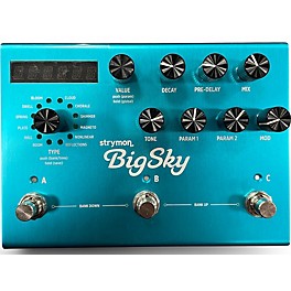 Used Strymon Bigsky Reverberator Effect Pedal