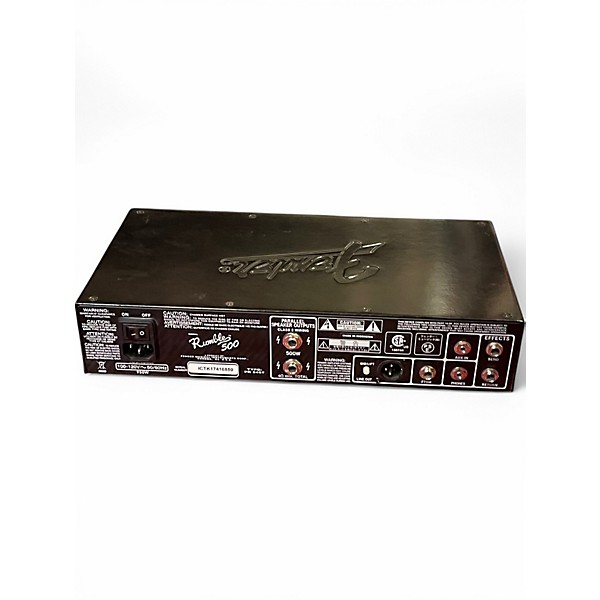 Used Fender Rumble V3 500W Bass Amp Head