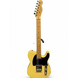 Used 2004 Fender American Standard Telecaster Vintage White Solid Body Electric Guitar