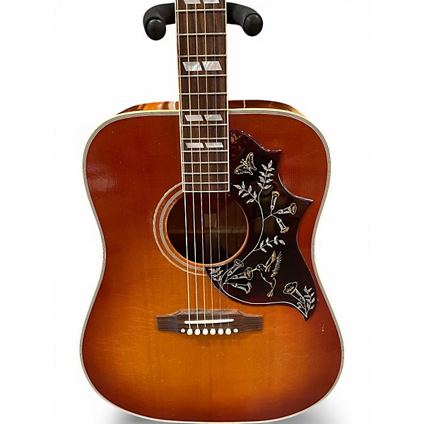 Used 2020s Gibson Hummingbird Murphy Lab Sunburst Acoustic Guitar