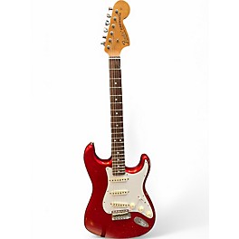 Used Fender Stratocaster Masterbuilt Greg Fessler 1969 Candy Apple Red Solid Body Electric Guitar
