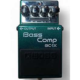 Used BOSS BC1X Bass Comp Bass Effect Pedal