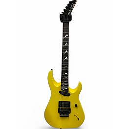 Vintage 1991 Hamer California Yellow Solid Body Electric Guitar
