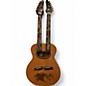 Used Blueberry Bat Grooves Double Neck Natural Acoustic Guitar thumbnail