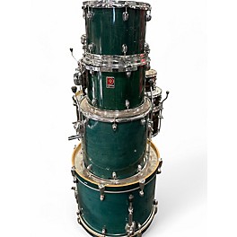 Used Premier 4 Piece XPK  Green Drum Kit