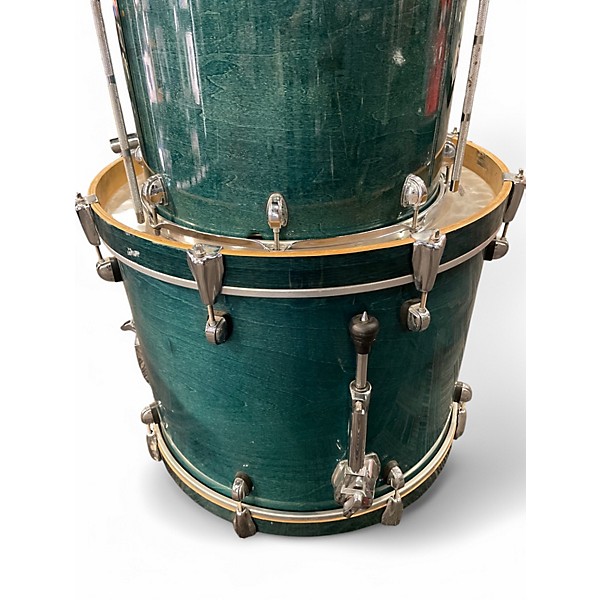 Used Premier 4 Piece XPK  Green Drum Kit