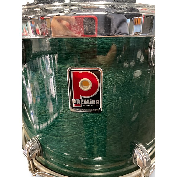 Used Premier 4 Piece XPK  Green Drum Kit