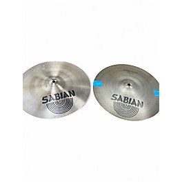 Used SABIAN 14in AA REGULAR HATS PAIR Cymbal