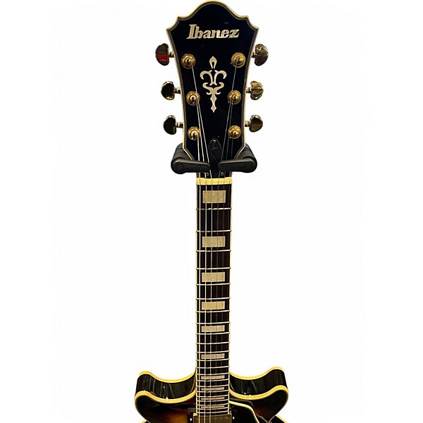 Used Ibanez AM93 Artcore ANTIQUE YELLOW SUNBURST Hollow Body Electric Guitar