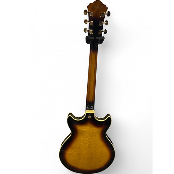 Used Ibanez AM93 Artcore ANTIQUE YELLOW SUNBURST Hollow Body Electric Guitar
