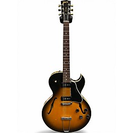 Used Gibson ES135 sunburst Hollow Body Electric Guitar