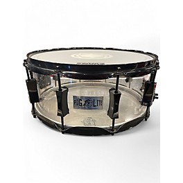 Used Pork Pie 14X6 Pig Lite Clear Drum