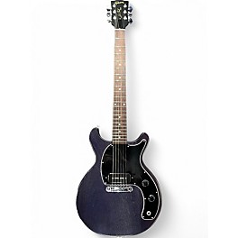 Used 2019 Gibson LES PAUL JR TRIBUTE BLUE STAIN Solid Body Electric Guitar