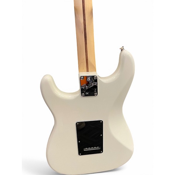 Used Fender American Performer Stratocaster SSS Alpine White Solid Body Electric Guitar