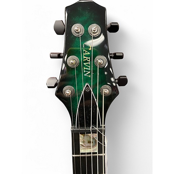 Used Carvin CT6M Trans Green Electric Guitar