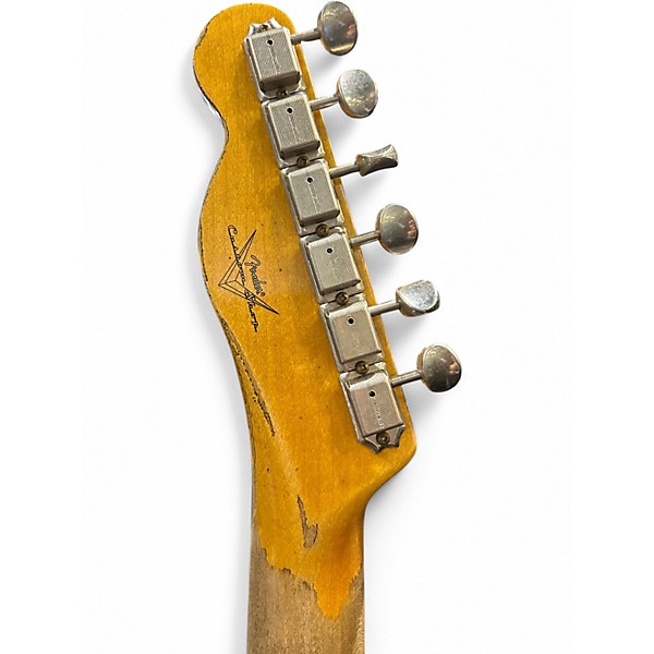 Used 2022 Fender 1957 Relic Stratocaster Esquire Black Solid Body Electric Guitar