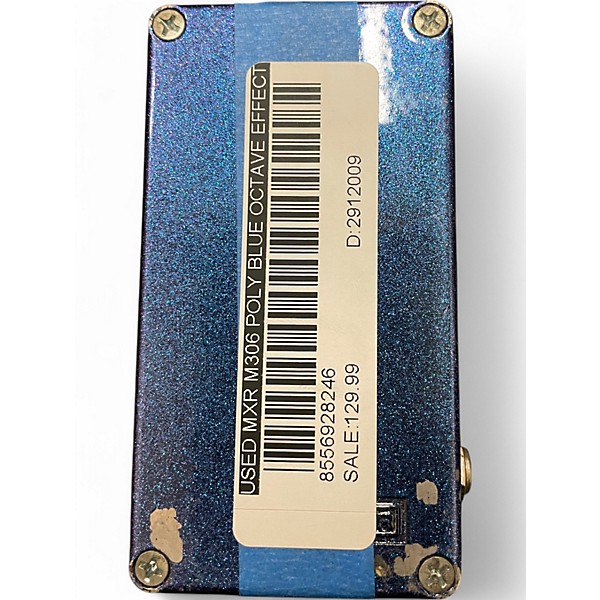 Used MXR M306 POLY BLUE OCTAVE Effect Pedal
