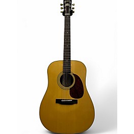 Used Recording King Rd-27 Natural Acoustic Guitar