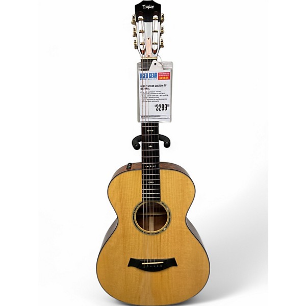 Used Taylor custom TF Natural Acoustic Electric Guitar