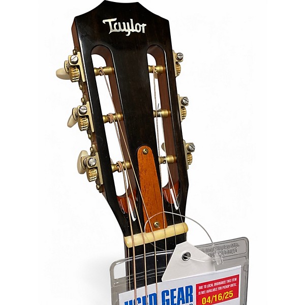 Used Taylor custom TF Natural Acoustic Electric Guitar