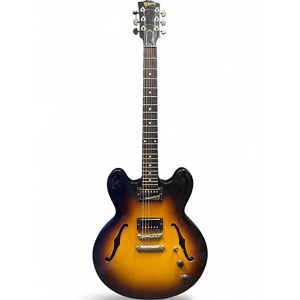 Used Gibson ES335 2 Color Sunburst Hollow Body Electric Guitar