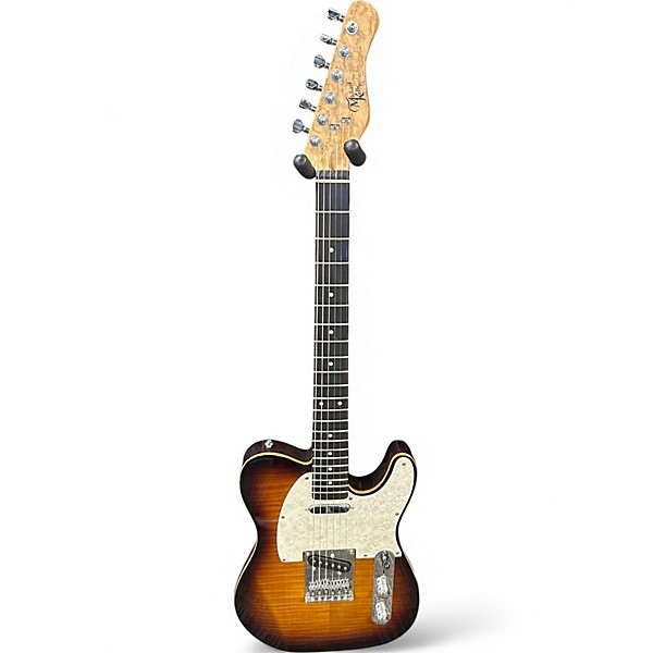 Used Michael Kelly MK55SCEPRO Sunburst Solid Body Electric Guitar
