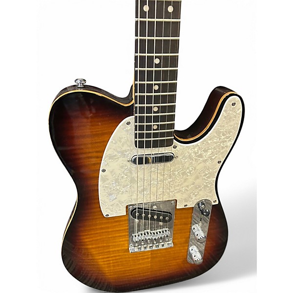 Used Michael Kelly MK55SCEPRO Sunburst Solid Body Electric Guitar