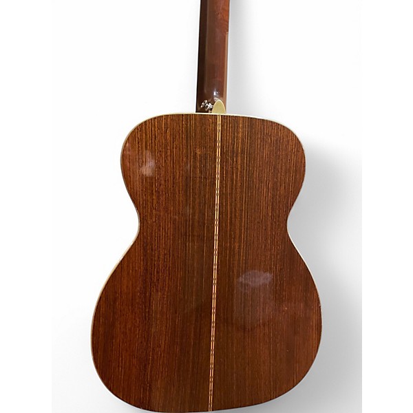 Vintage 1975 Martin 00028 Natural Acoustic Electric Guitar