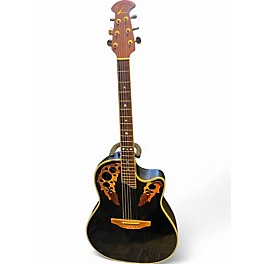 Used Ovation CC268 CELEBRITY BLACK Acoustic Guitar