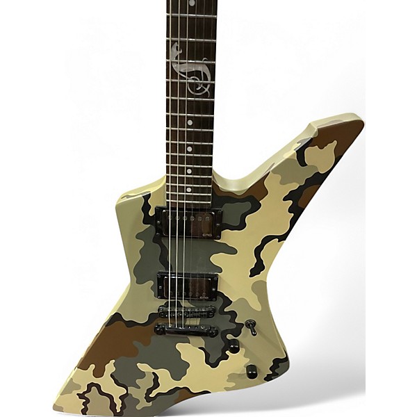 Used 2020s ESP LTD James Hetfield Snakebyte Camo Solid Body Electric Guitar