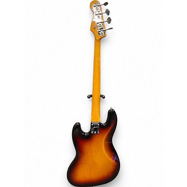 Used Fender Jaco Pastorius Signature Fretless Jazz Bass 3 Tone Sunburst Electric Bass Guitar