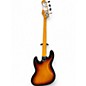 Used Fender Jaco Pastorius Signature Fretless Jazz Bass 3 Tone Sunburst Electric Bass Guitar
