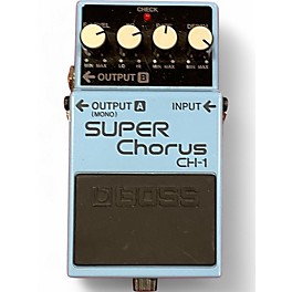 Used BOSS CH1 Super Chorus Effect Pedal