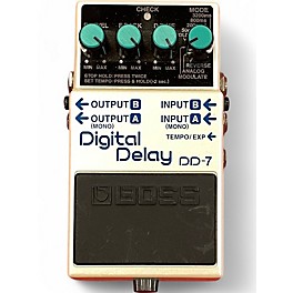 Used BOSS DD7 Digital Delay Effect Pedal