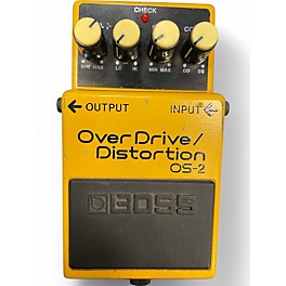 Used BOSS OS2 Overdrive Distortion Effect Pedal