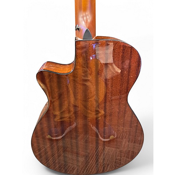 Used Ibanez AEGB24E 2 Color Sunburst Acoustic Bass Guitar