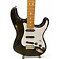 Used Fender STRATOCASTER Black and White Solid Body Electric Guitar