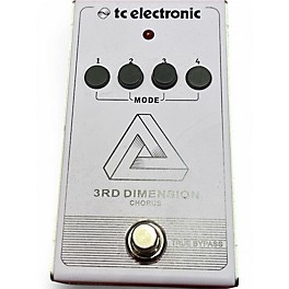 Used TC Electronic 3rd Dimension Chorus Effect Pedal