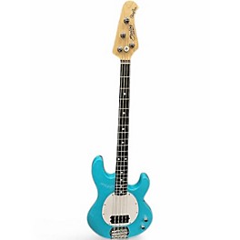 Used Sterling by Music Man Intro Series Ray2 Turquoise Electric Bass Guitar