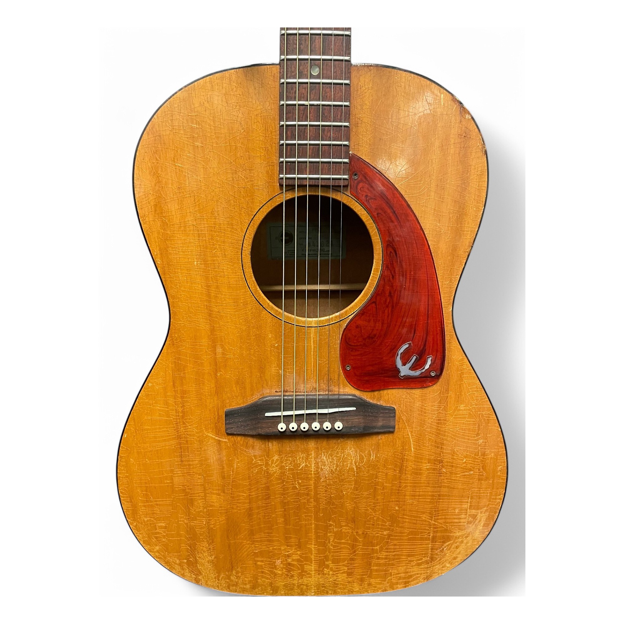 Vintage 1966 Epiphone Caballero FT30 Natural Acoustic Guitar